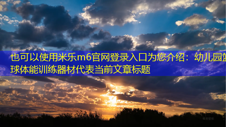幼儿园篮球体能训练器材